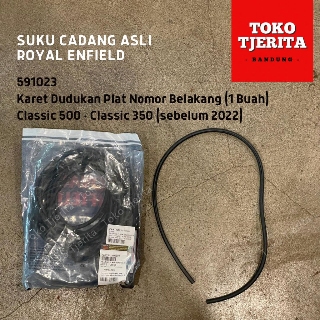 Karet Dudukan Plat Nomor Belakang Classic 500 591023 - Royal Enfield