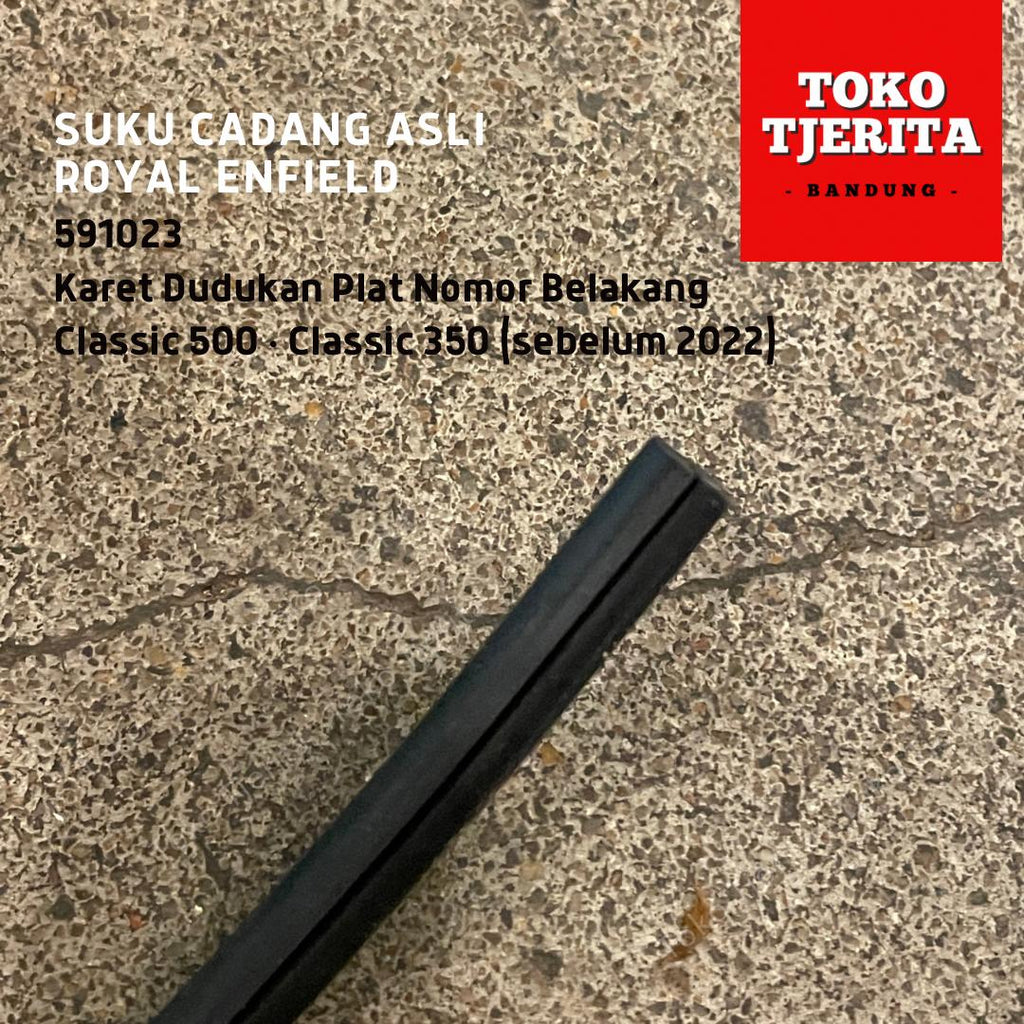 Karet Dudukan Plat Nomor Belakang Classic 500 591023 - Royal Enfield