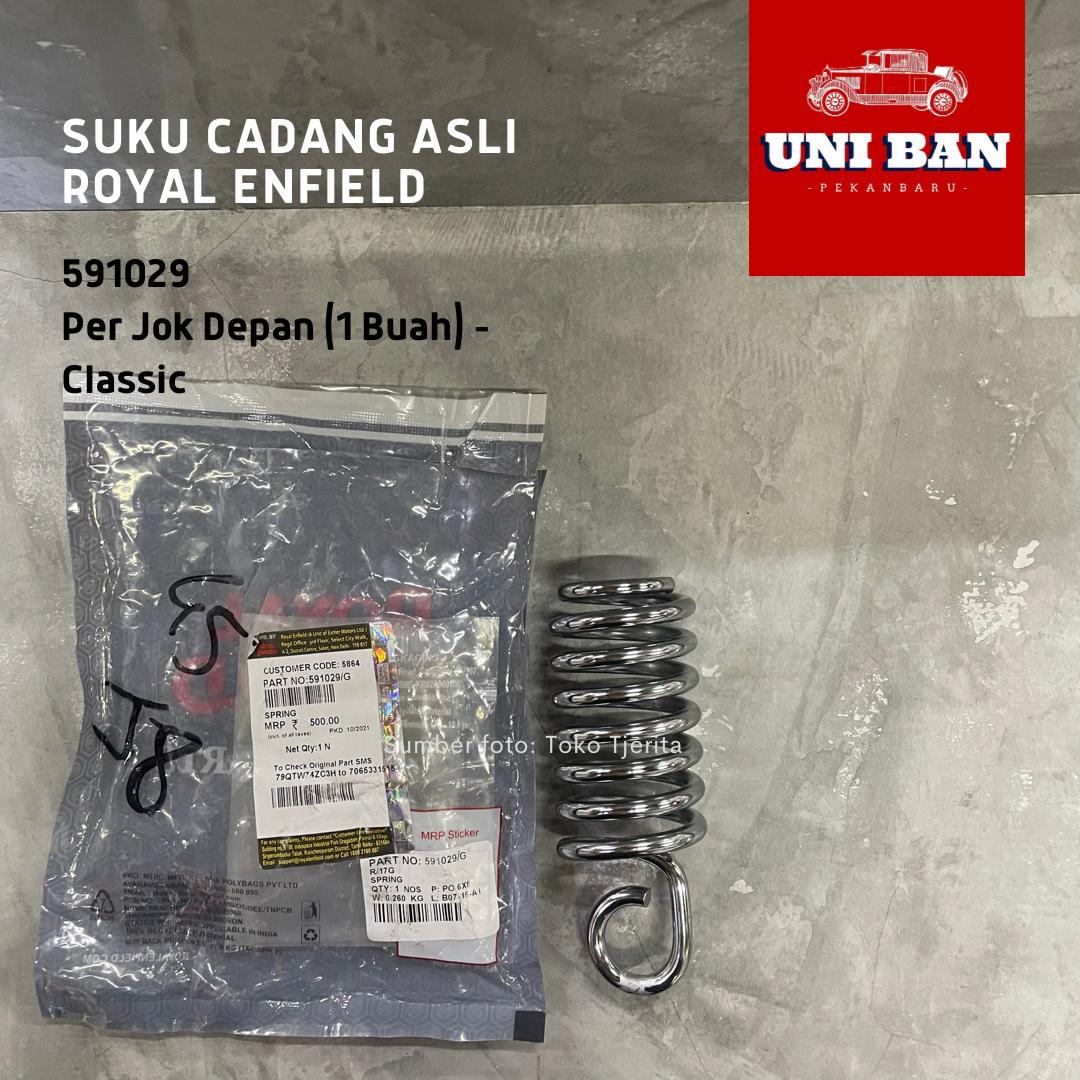 Per (1 Buah) Jok Depan Classic 591029 - Royal Enfield ASLI