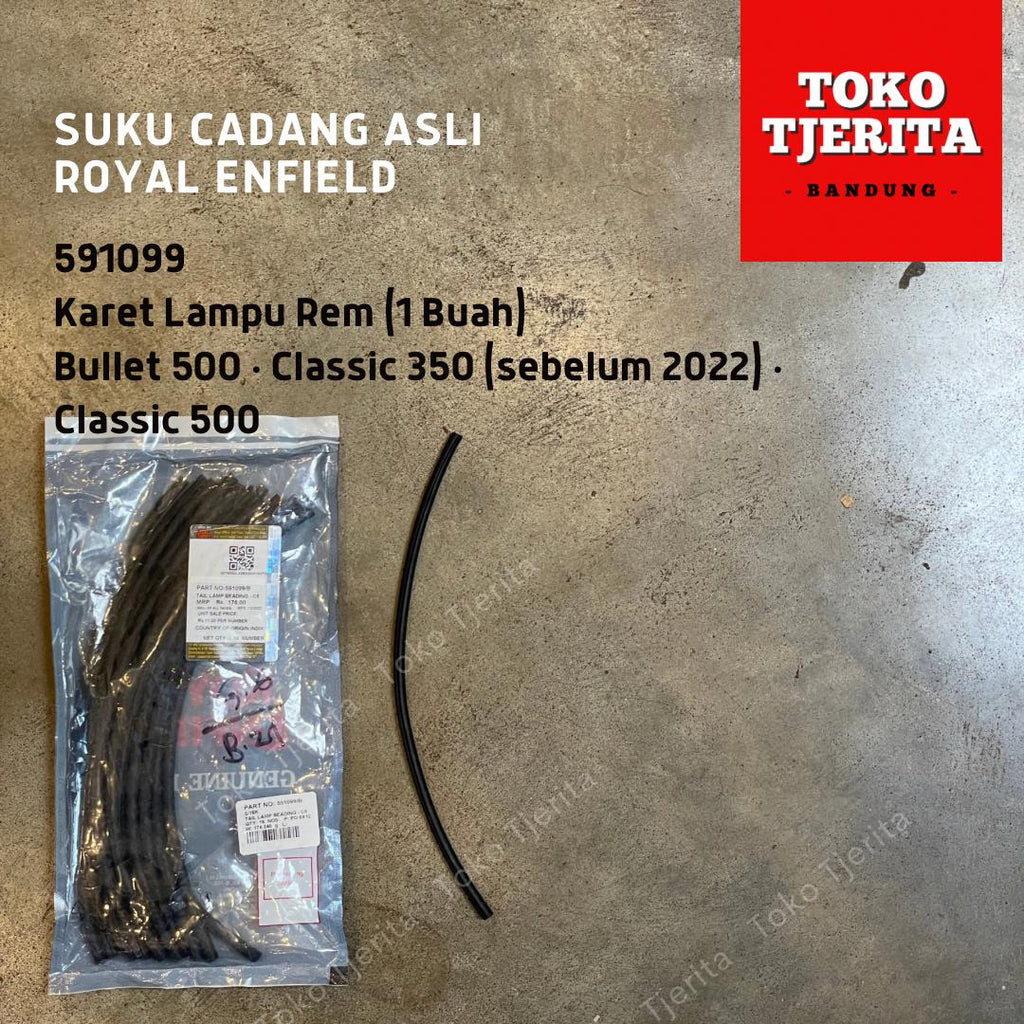 Karet Lampu Rem (1 Buah) 591099 Classic 500 - Royal Enfield ASLI