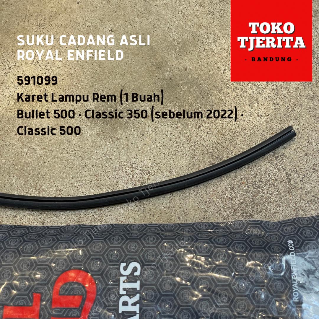 Karet Lampu Rem (1 Buah) 591099 Classic 500 - Royal Enfield ASLI