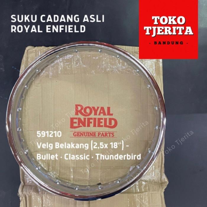 Velg Belakang 2,5 x 18" H 40 Classic 591210 - Royal Enfield ASLI