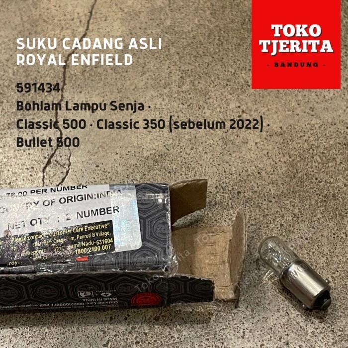 Bohlam Lampu Senja (1 Buah) Speedometer Classic 591434 - Royal Enfield