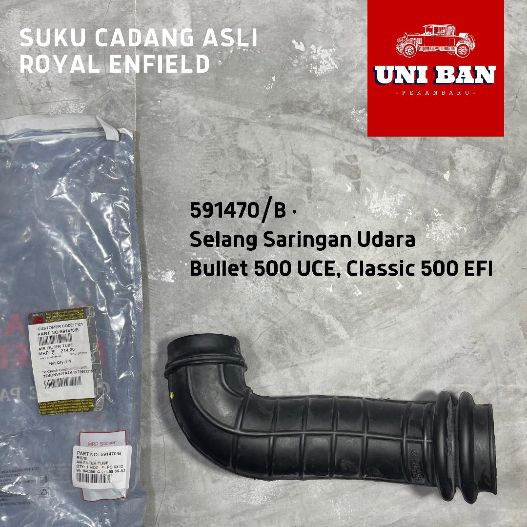 Selang Saringan / Filter Udara 591470/B - Royal Enfield ASLI