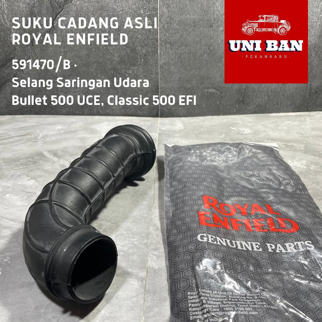 Selang Saringan / Filter Udara 591470/B - Royal Enfield ASLI