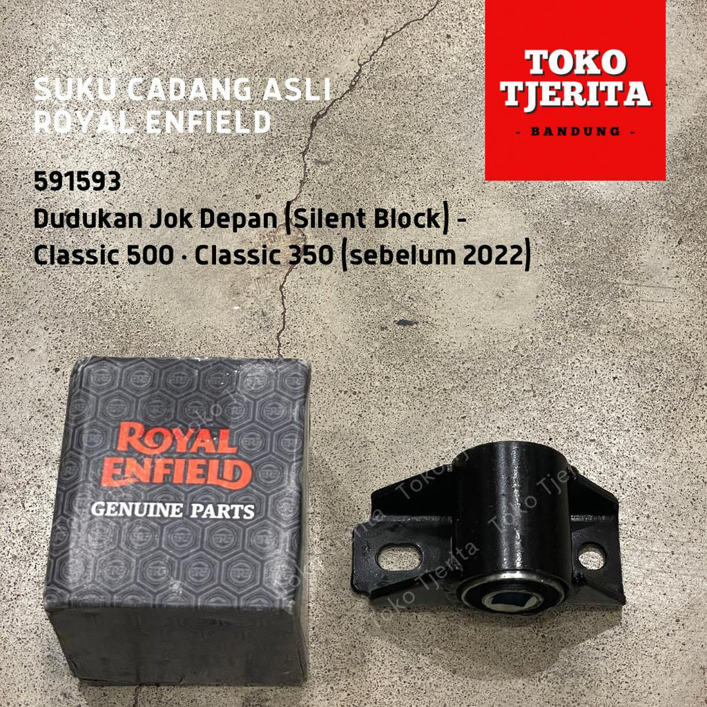 Dudukan Jok Depan Classic 500 Silent Block 591593 - Royal Enfield ASLI