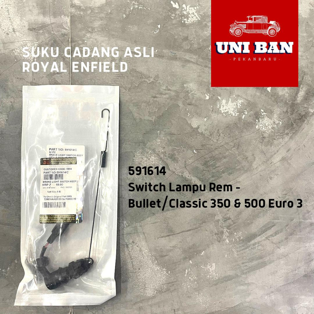 Switch Lampu Rem Classic 500 Euro 3 591614 - Royal Enfield ASLI