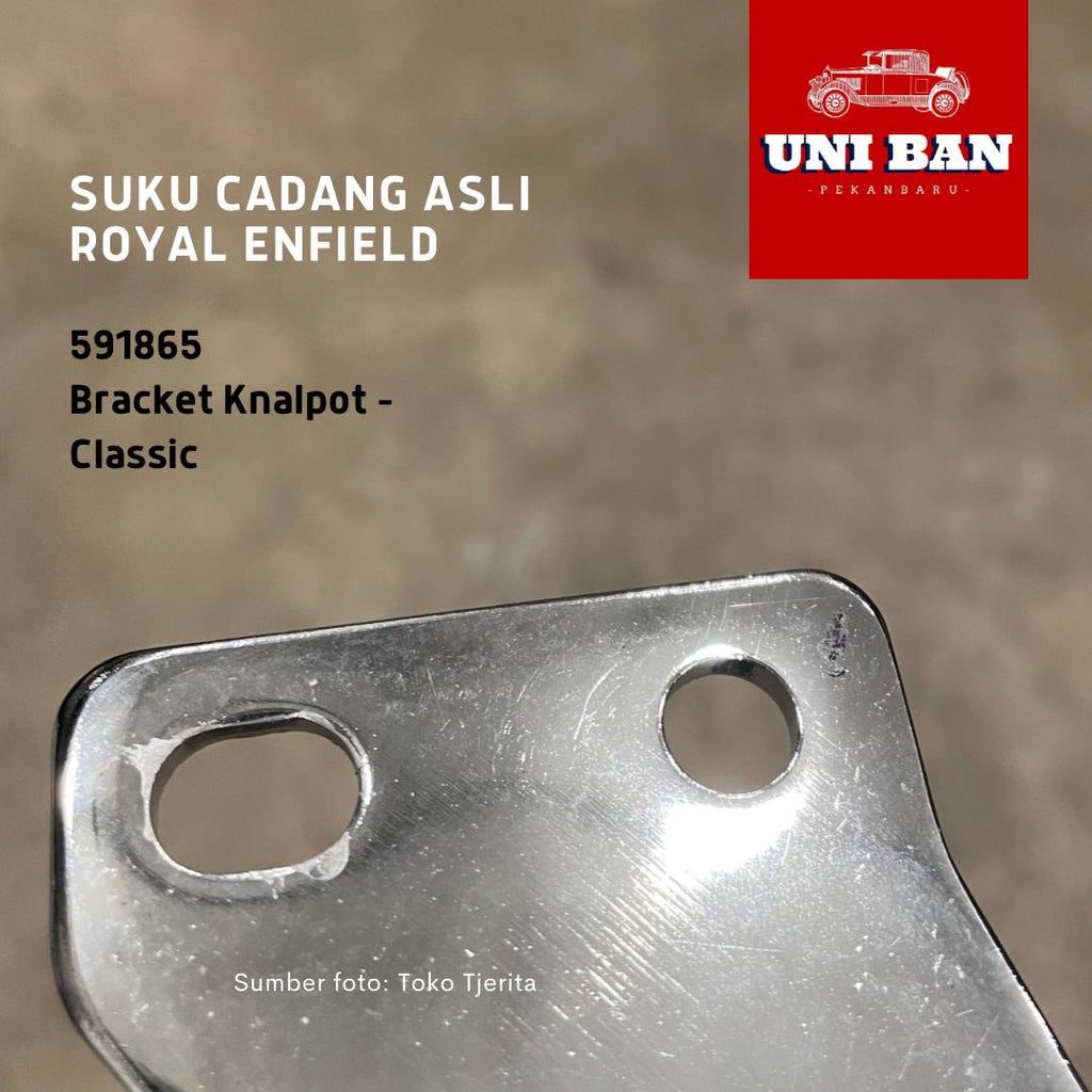 Bracket Knalpot Classic 591865 - Royal Enfield ASLI