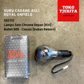 Lampu Sein (1 Buah)  Bullet Classic 350 500 UCE (Chrome) - Royal Enfield ASLI