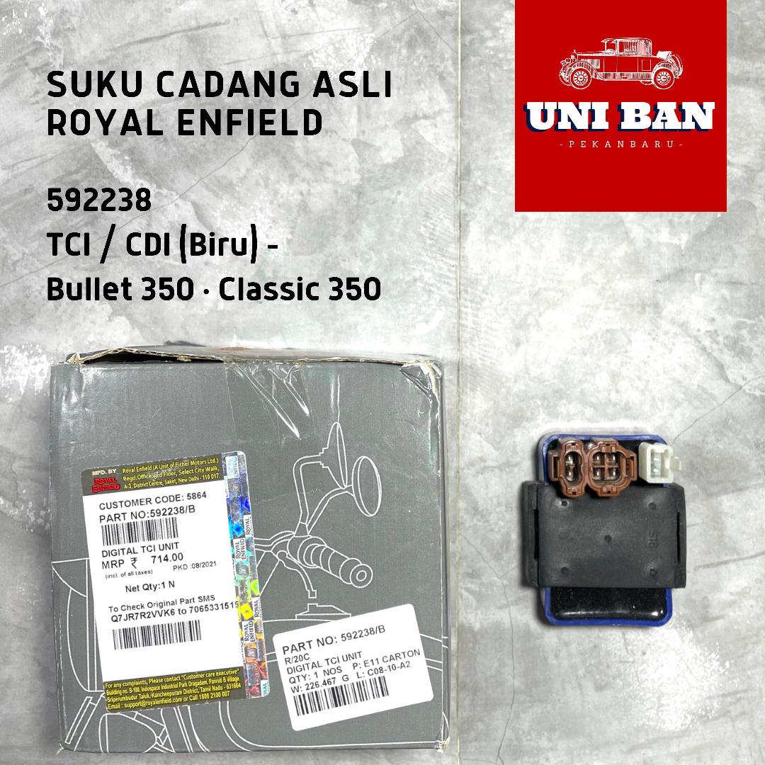 TCI / CDI (Biru) Classic Bullet 350 592238 - Royal Enfield ASLI