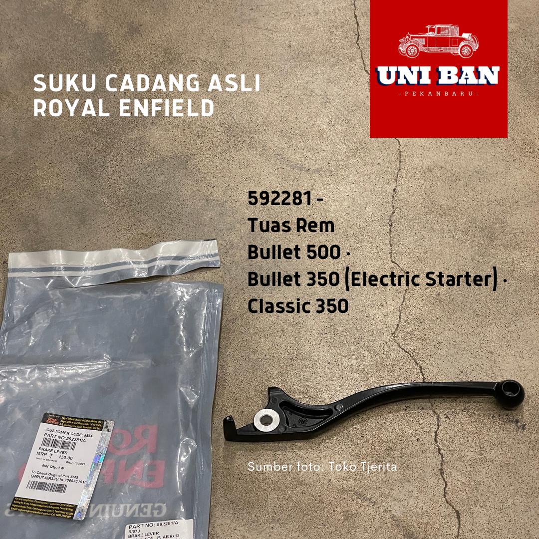 Tuas Kanan Handle Rem 592281 Bullet Classic 350 - Royal Enfield ASLI