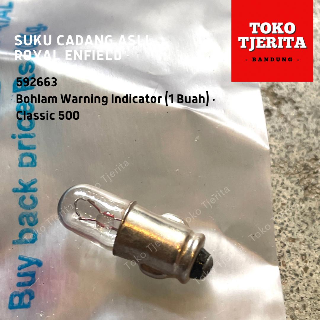 Bohlam (1 Buah) Warning Indicator Classic 500 592663 Royal Enfield