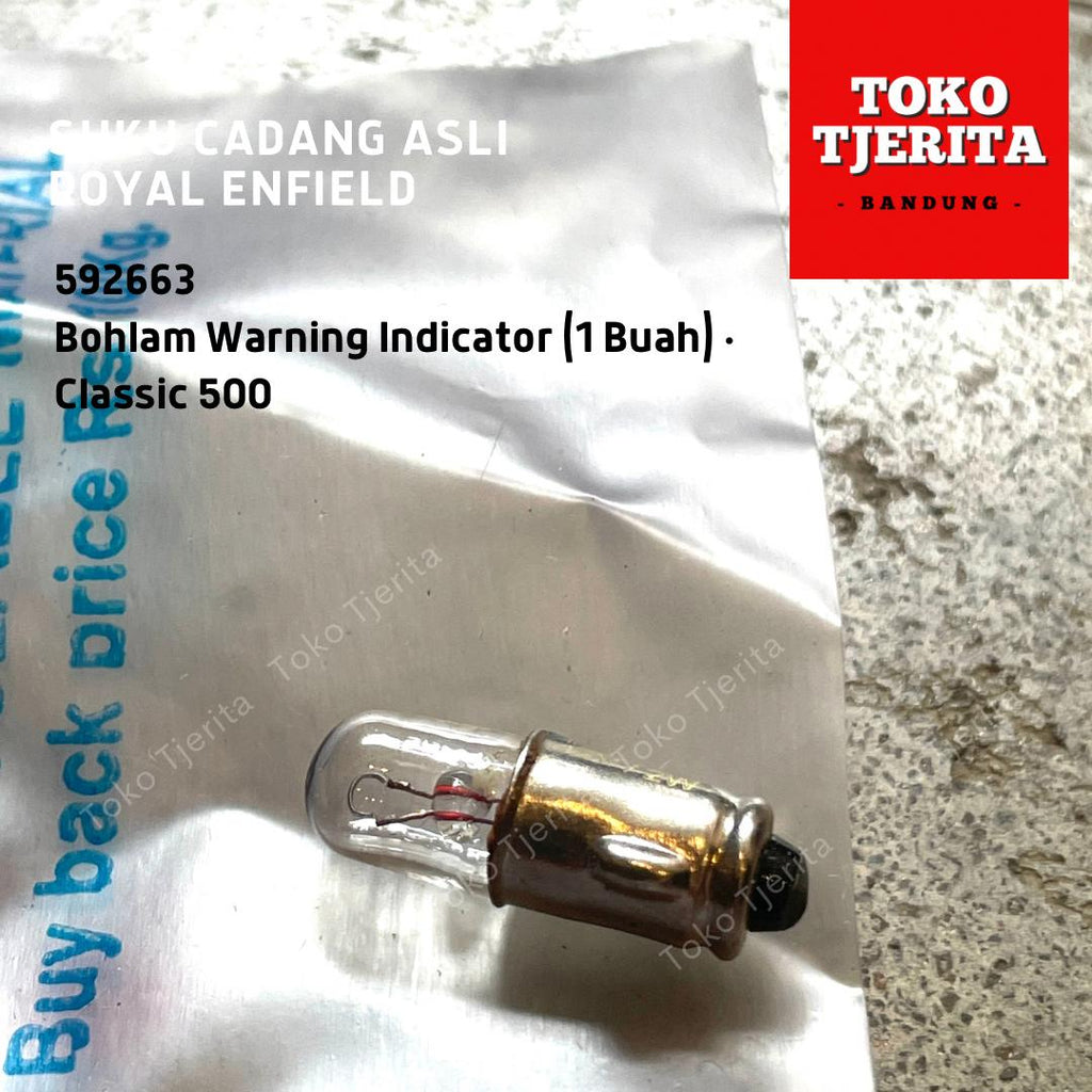 Bohlam (1 Buah) Warning Indicator Classic 500 592663 Royal Enfield