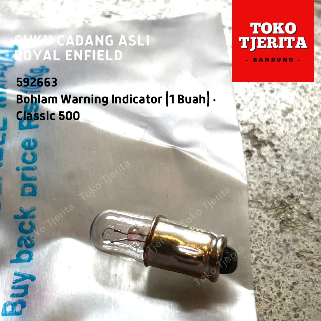 Bohlam (1 Buah) Warning Indicator Classic 500 592663 Royal Enfield