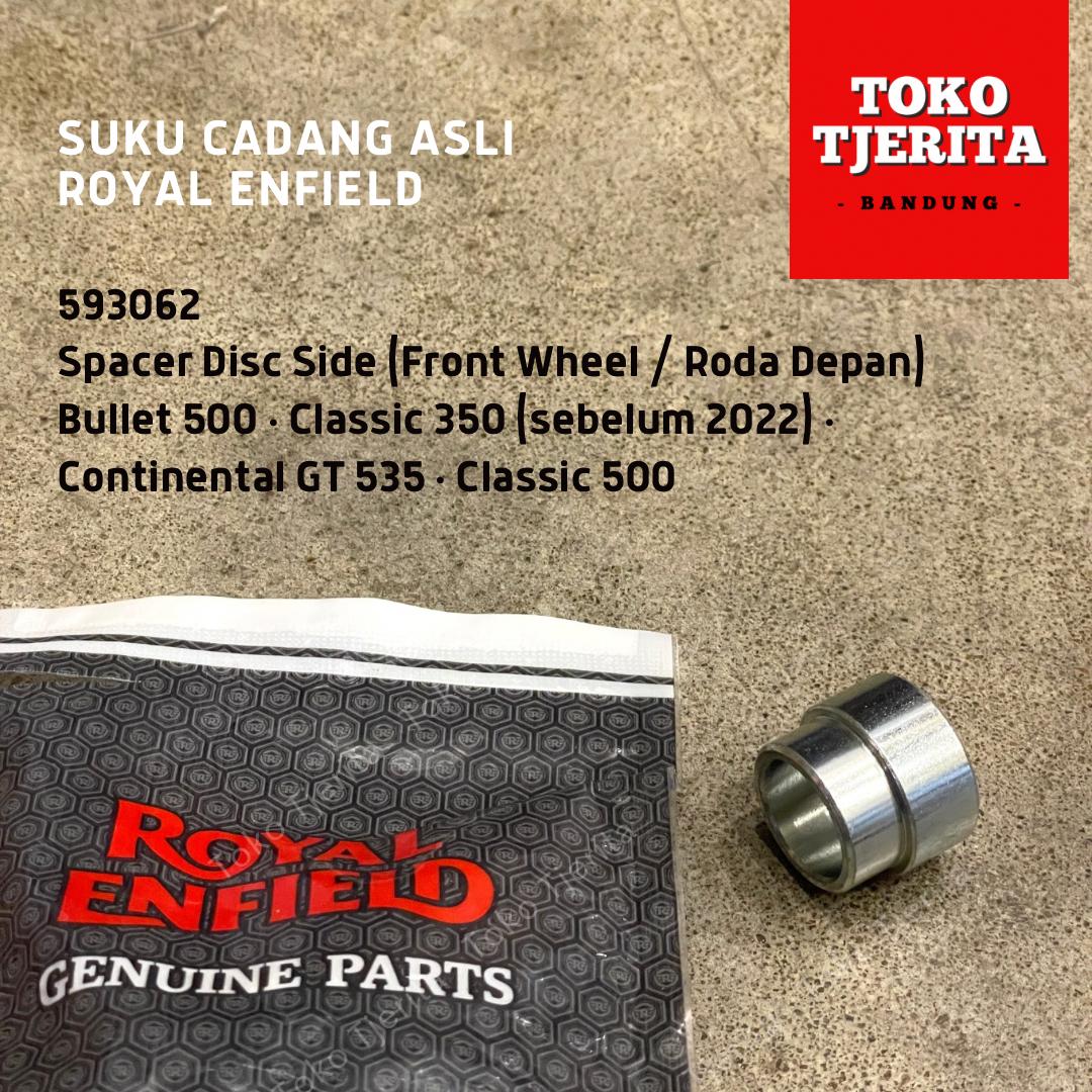Spacer Disc Side Roda Depan (1 Buah) Classic 500 Continental GT 535 593062 - Royal Enfield ASLI