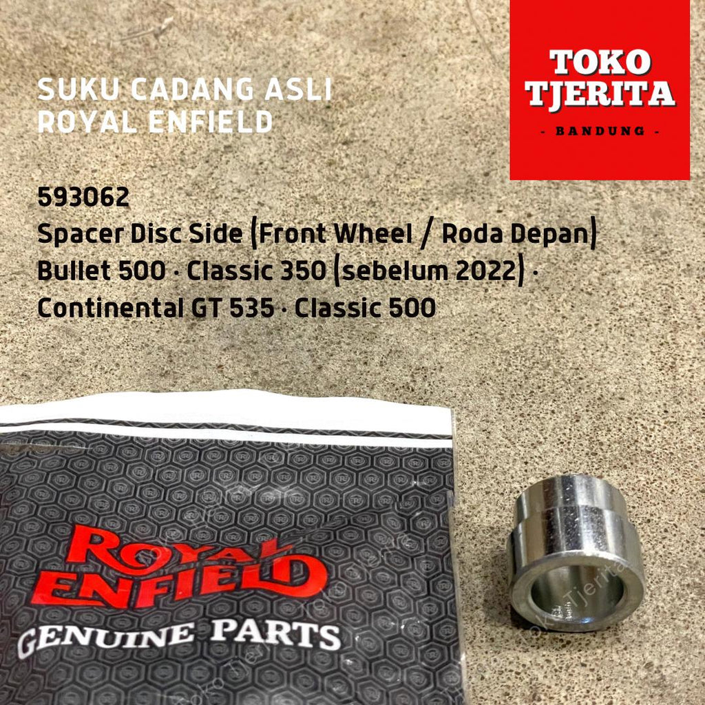Spacer Disc Side Roda Depan (1 Buah) Classic 500 Continental GT 535 593062 - Royal Enfield ASLI