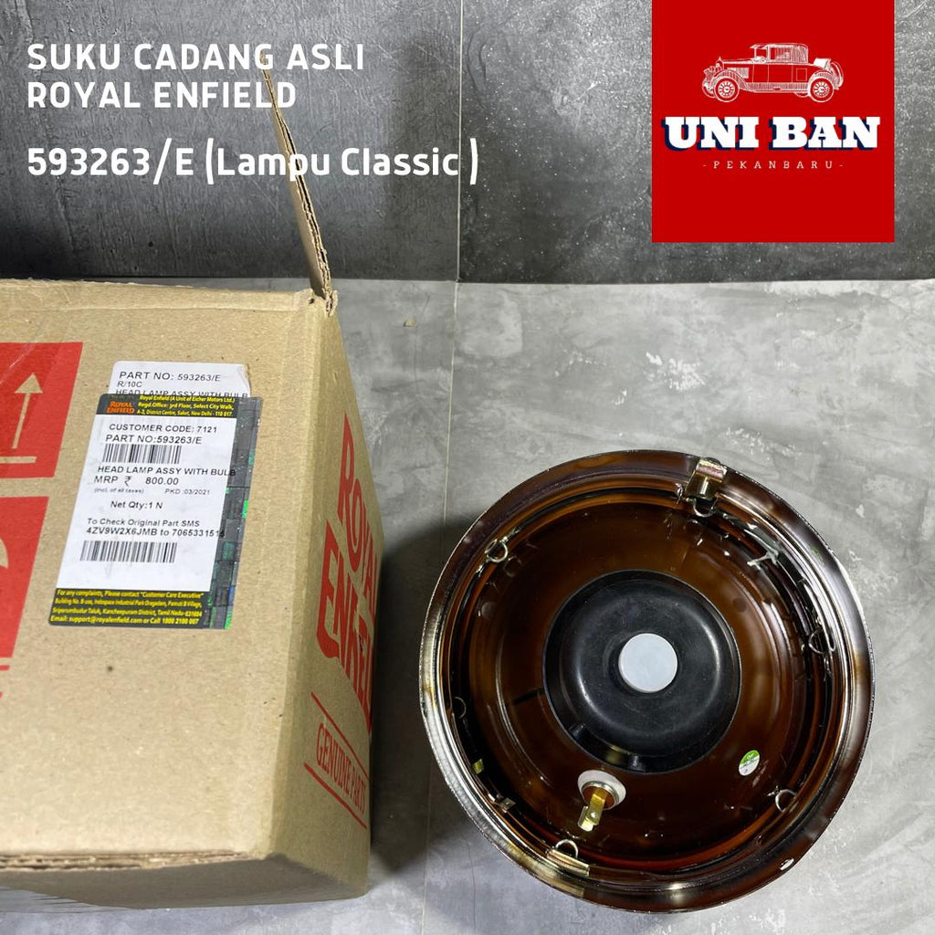 Lampu Depan Bullet Classic UCE 350 500 593263 - Royal Enfield ASLI
