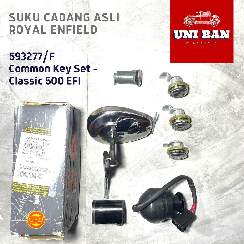 Set Kunci / Common Key Set Classic 500 - 593277/F - Royal Enfield ASLI