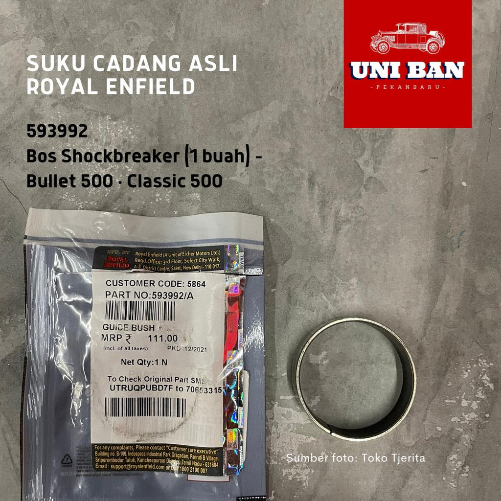 Bos Shockbreaker Bullet 500 Classic 500 593992 - Royal Enfield ASLI