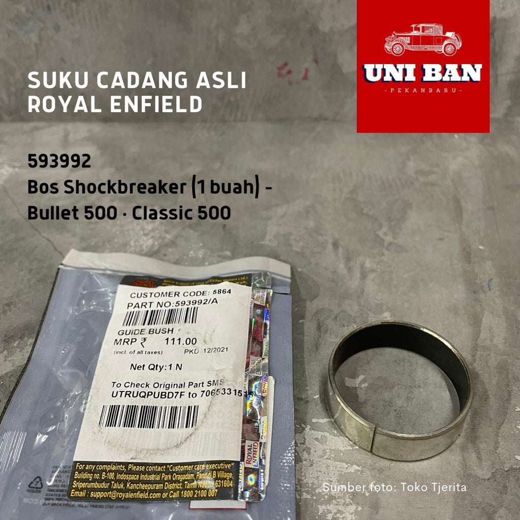 Bos Shockbreaker Bullet 500 Classic 500 593992 - Royal Enfield ASLI