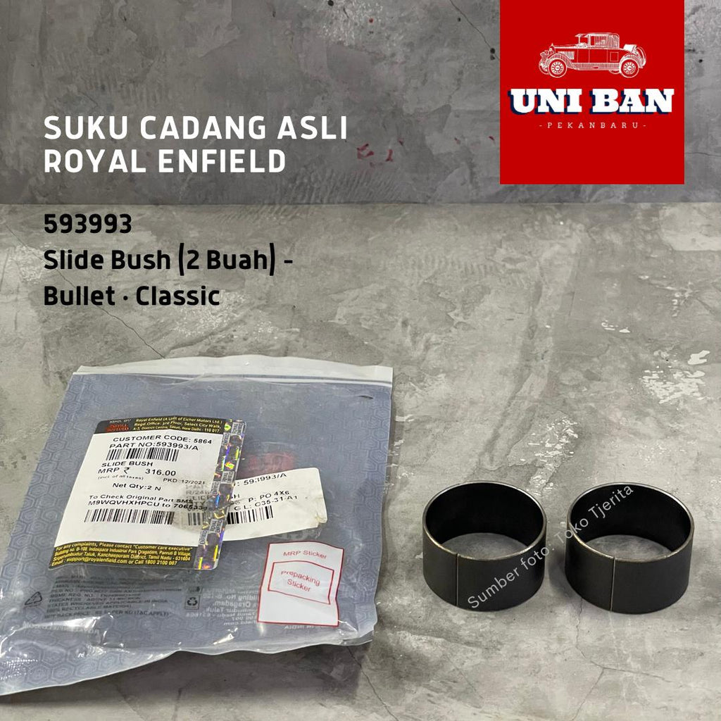 Slide Bush (2 Buah) Bullet Classic 593993 Bos Shock Royal Enfield ASLI