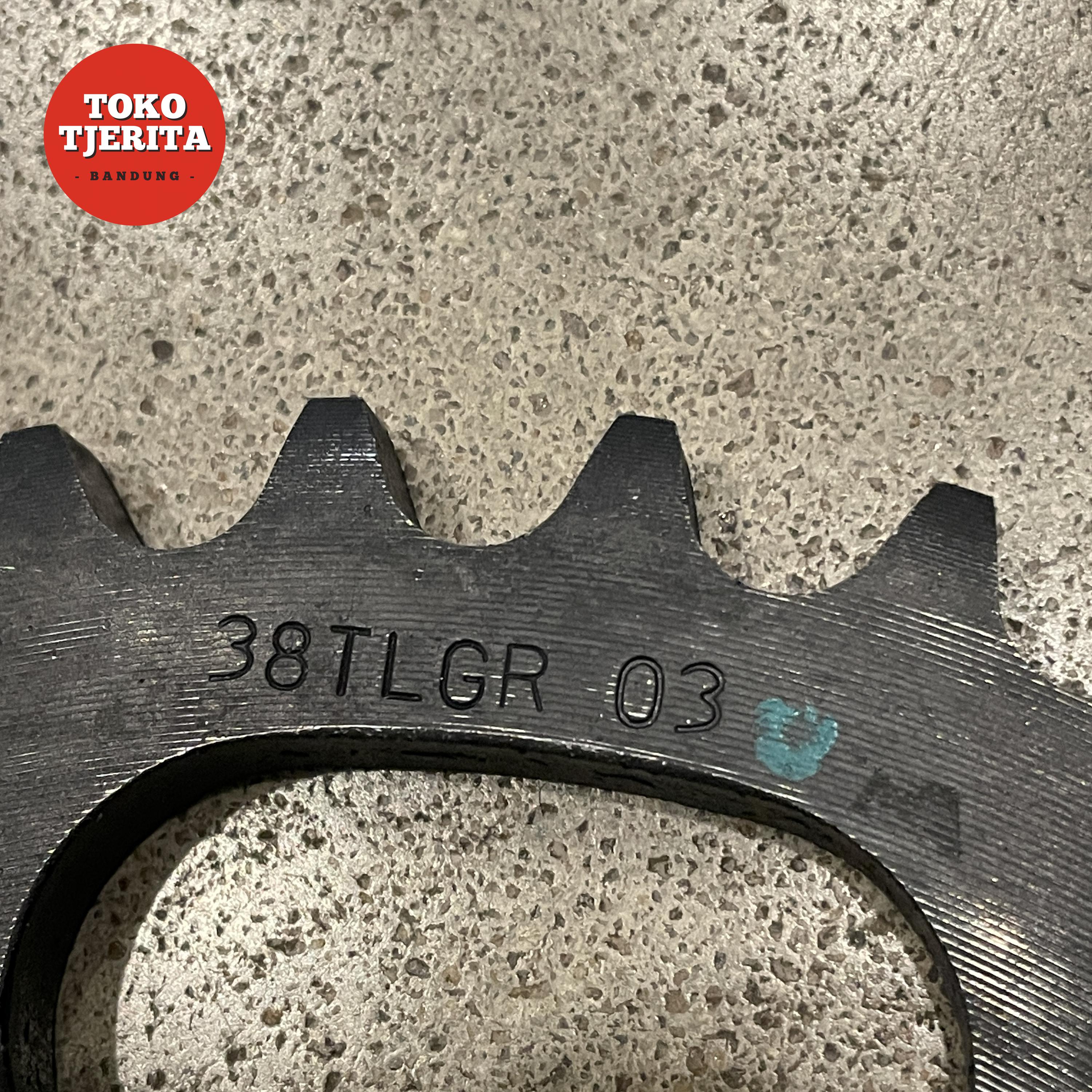 Gigi Tarik Belakang ( Stealth Black ) 594048/G - Royal Enfield ASLI