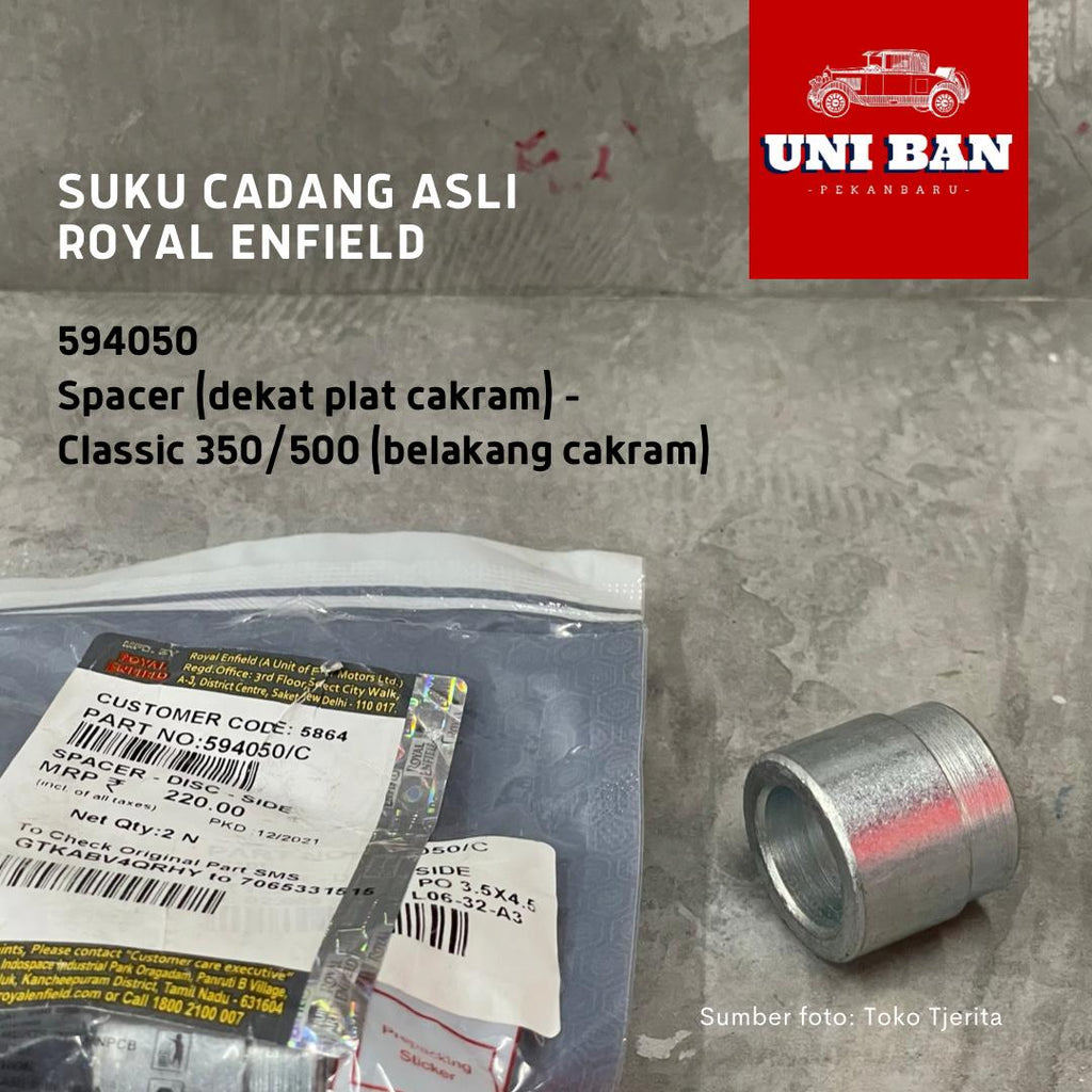 Spacer Roda Classic Belakang Cakram 594050 (1 Buah) Royal Enfield ASLI