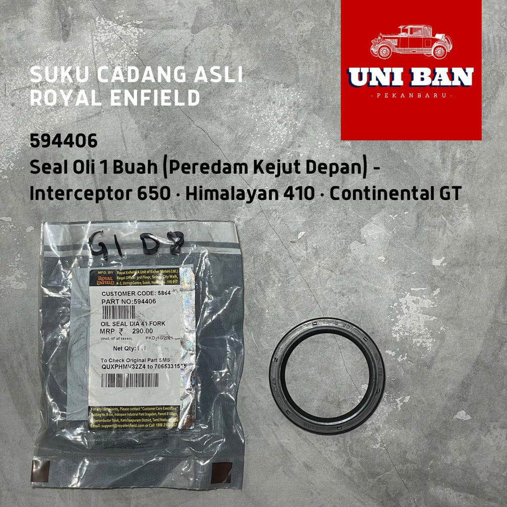 Seal Oli 1 Buah Interceptor Himalayan 594406 Royal Enfield ASLI