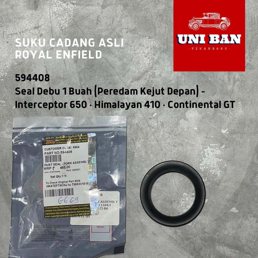 Seal Debu 1 Buah Interceptor Himalayan 594408 Royal Enfield ASLI