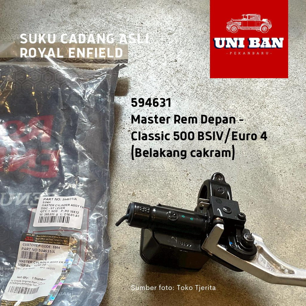 Master Rem Depan Classic 500 Kampas Rem 1 Pin 594631 - Royal Enfield