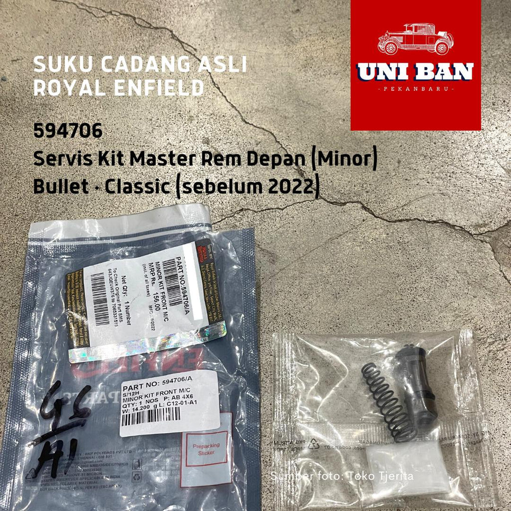 Kit Servis Minor Master Rem Depan Classic 594706 Royal Enfield ASLI