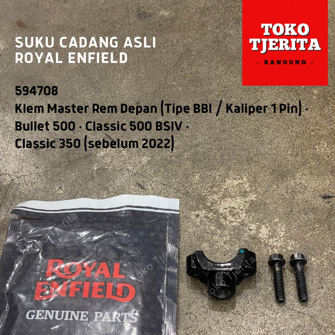 Klem Master Rem Depan Bullet 500 Classic 500 594708 Royal Enfield ASLI