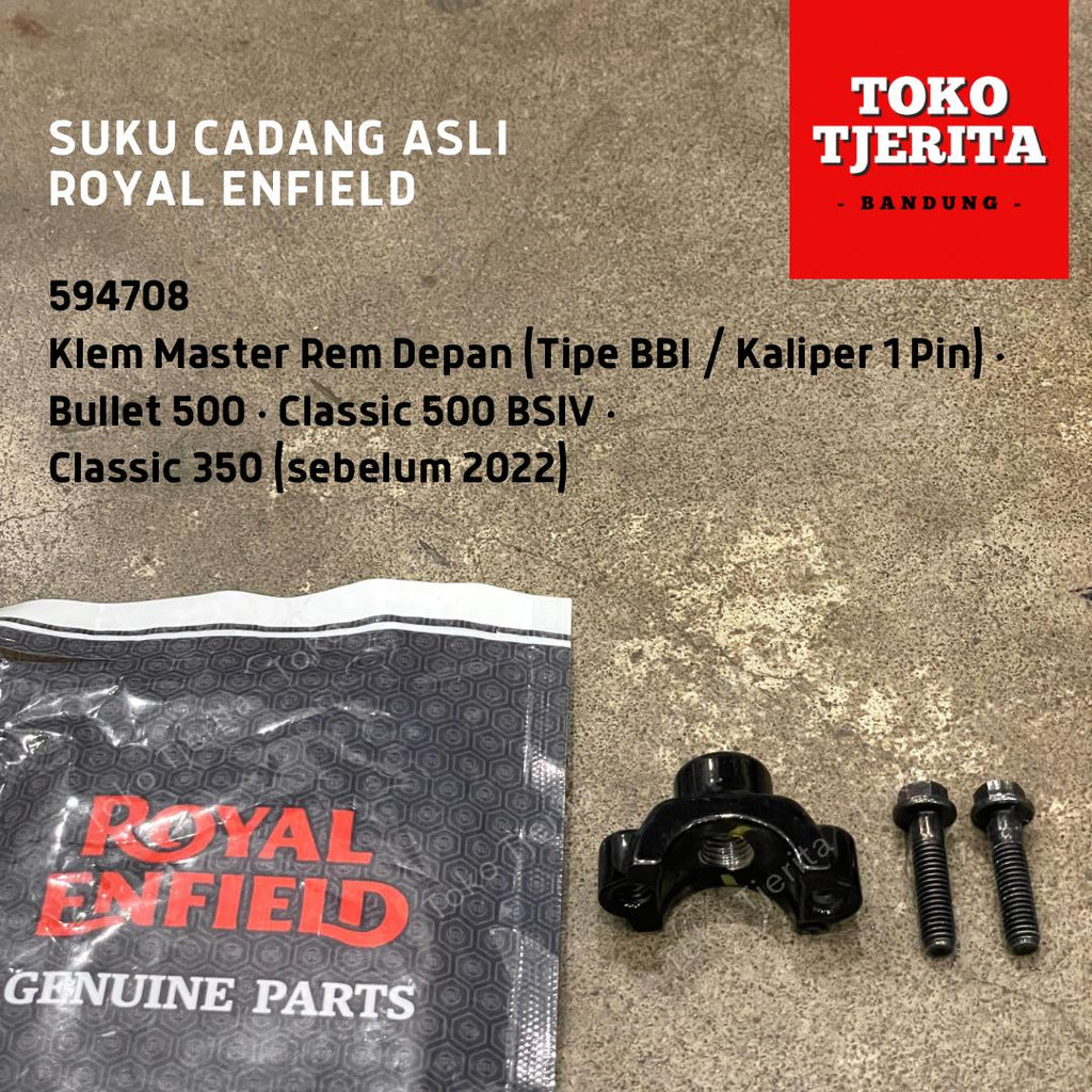 Klem Master Rem Depan Bullet 500 Classic 500 594708 Royal Enfield ASLI