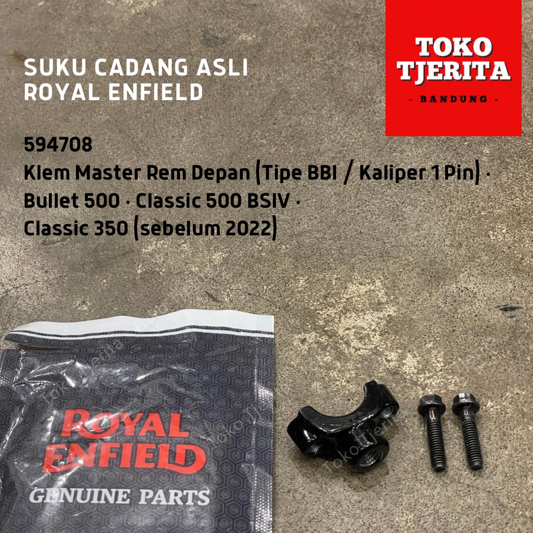 Klem Master Rem Depan Bullet 500 Classic 500 594708 Royal Enfield ASLI