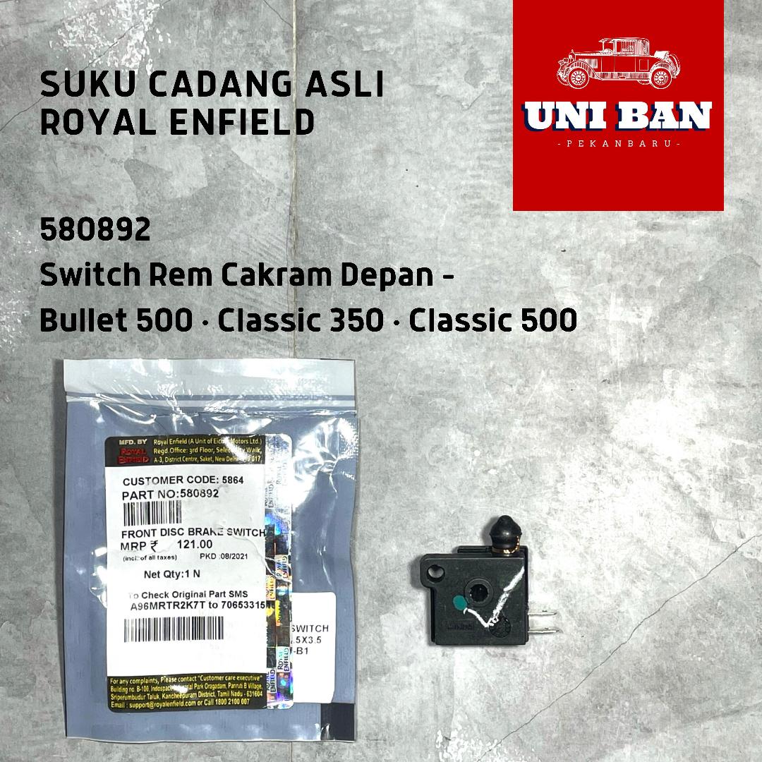 Switch Rem Cakram Depan 580892 / 594710 Classic - Royal Enfield ASLI