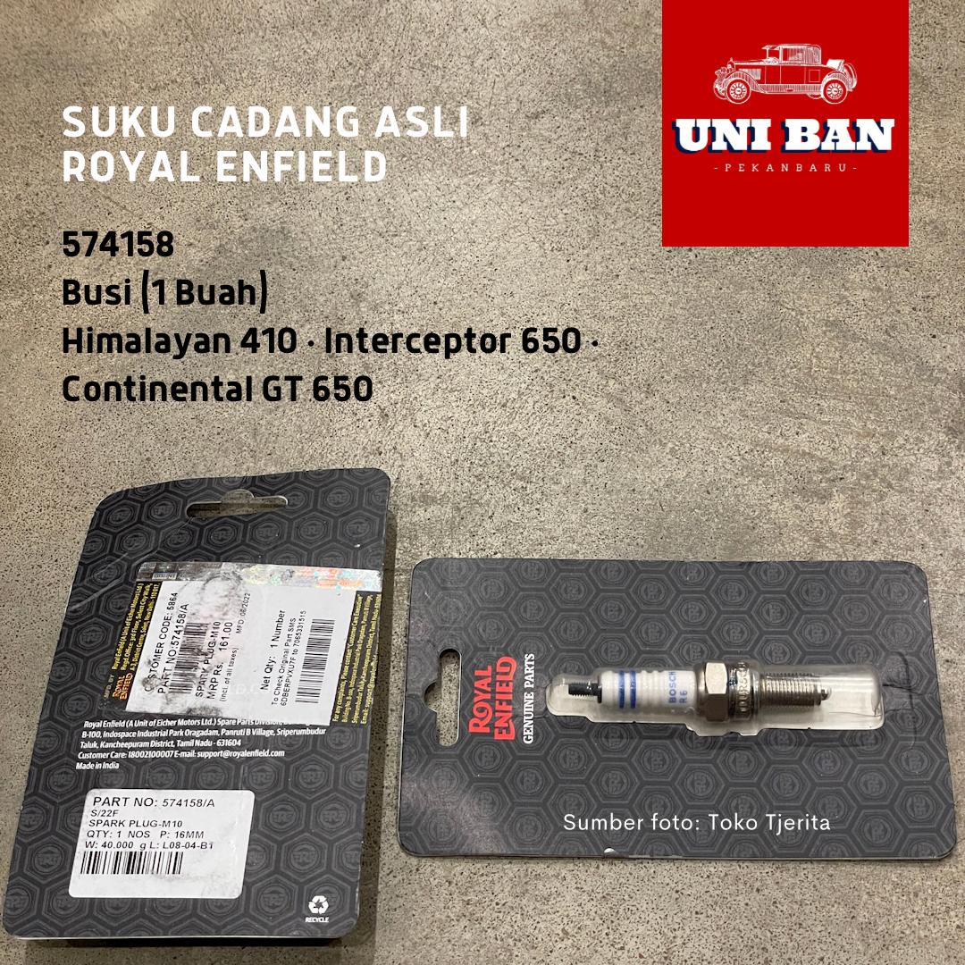 Busi Himalayan Scram 411 Interceptor Continental GT Shotgun Super Meteor Classic 650 574158 - Royal Enfield ASLI