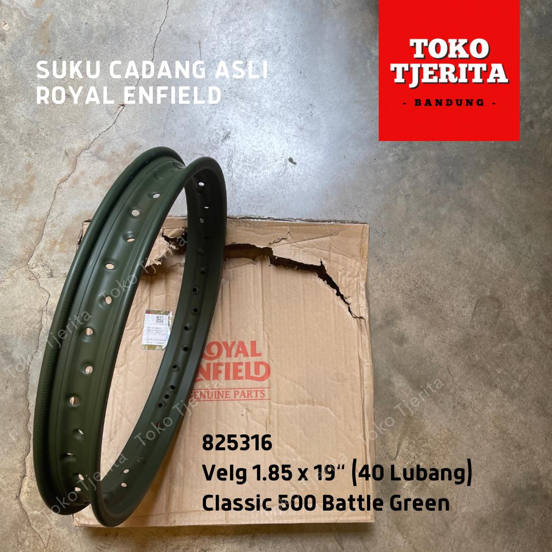 Velg 19" (40 lubang) Classic Battle Green 825316 Royal Enfield ASLI