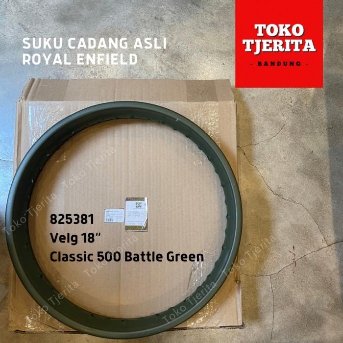 Velg 2,5 x 18" H 40 Classic 500 Battle Green 825381 Royal Enfield ASLI