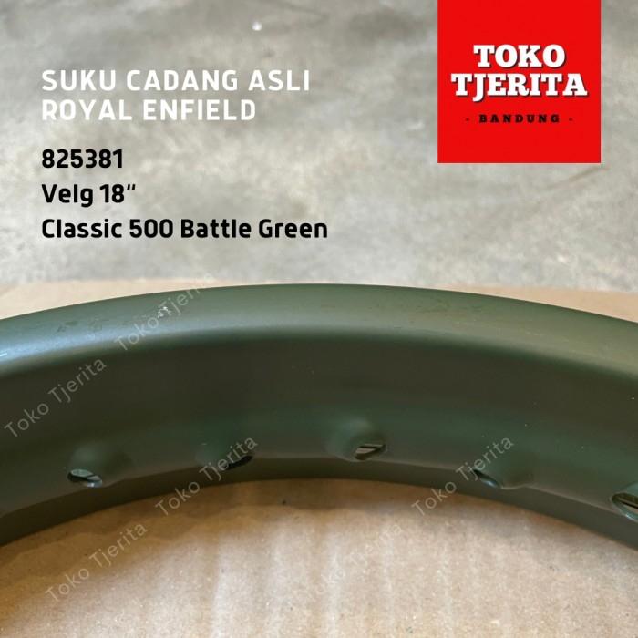 Velg 2,5 x 18" H 40 Classic 500 Battle Green 825381 Royal Enfield ASLI