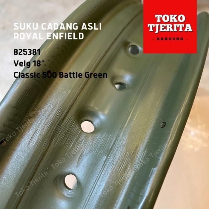 Velg 2,5 x 18" H 40 Classic 500 Battle Green 825381 Royal Enfield ASLI
