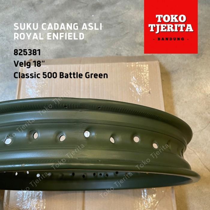 Velg 2,5 x 18" H 40 Classic 500 Battle Green 825381 Royal Enfield ASLI