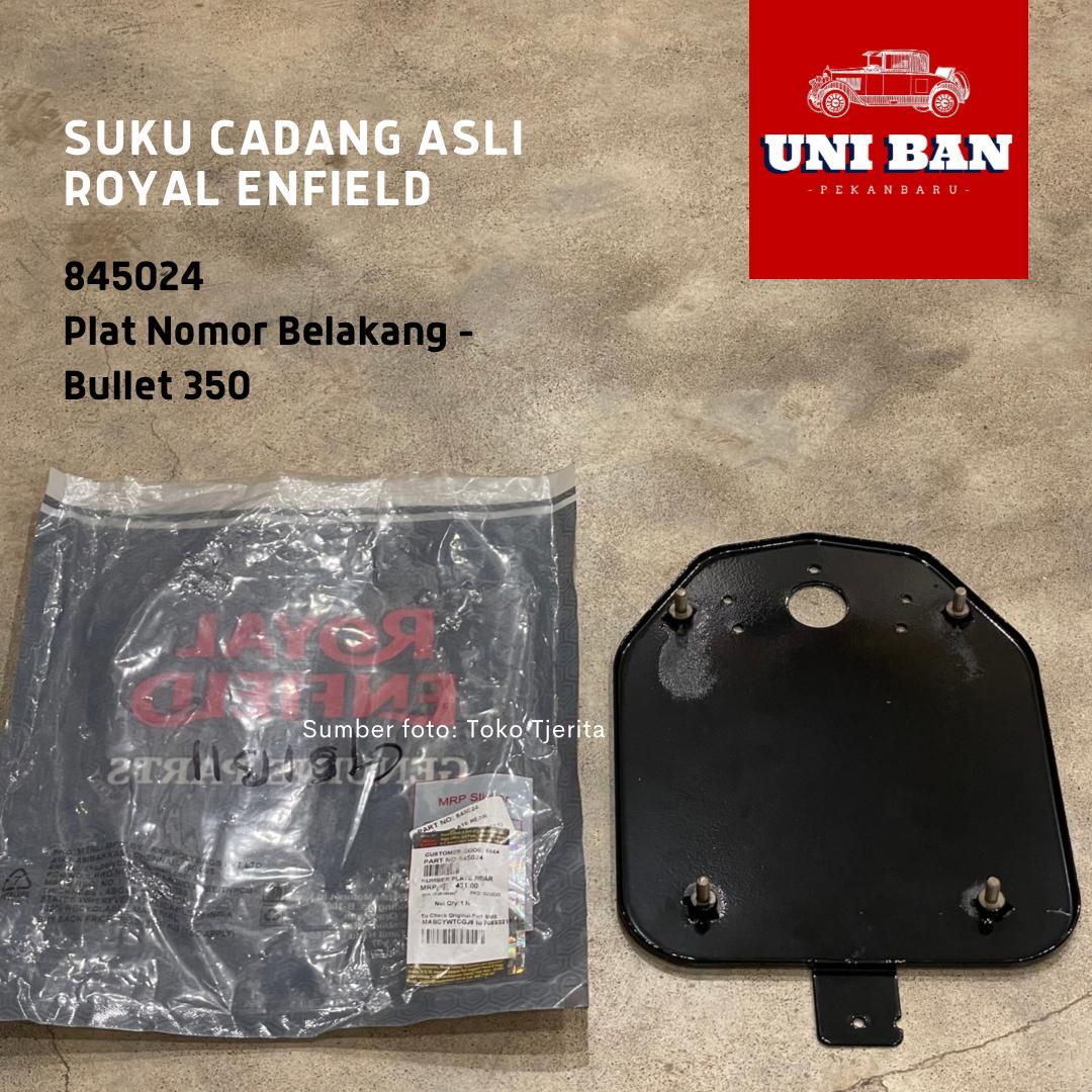 Plat Nomor Belakang Bullet 350 845024 - Royal Enfield ASLI