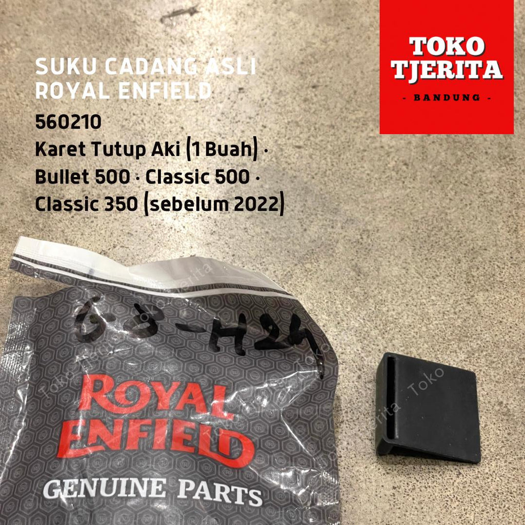 Karet Tutup Aki Classic Bullet 560210 - Royal Enfield ASLI