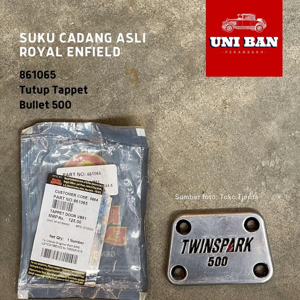 Tutup Tappet Bullet 500 861065 - Royal Enfield ASLI