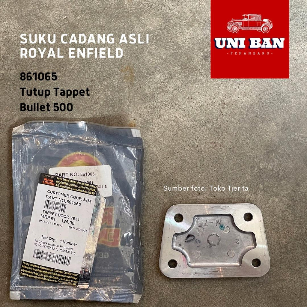 Tutup Tappet Bullet 500 861065 - Royal Enfield ASLI