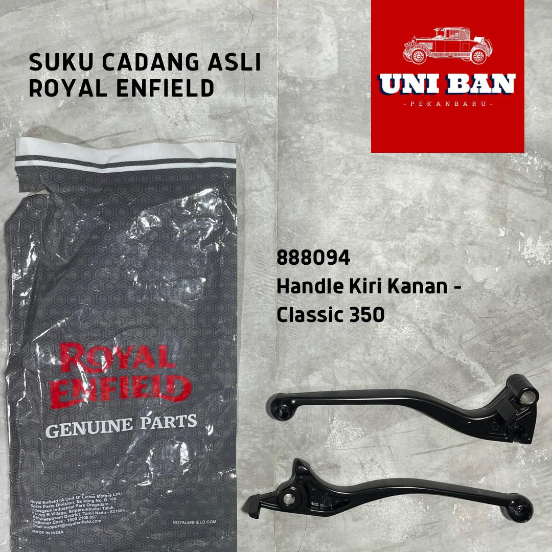 Handle Kiri Kanan Hitam (2 Buah) 888094 Classic - Royal Enfield ASLI