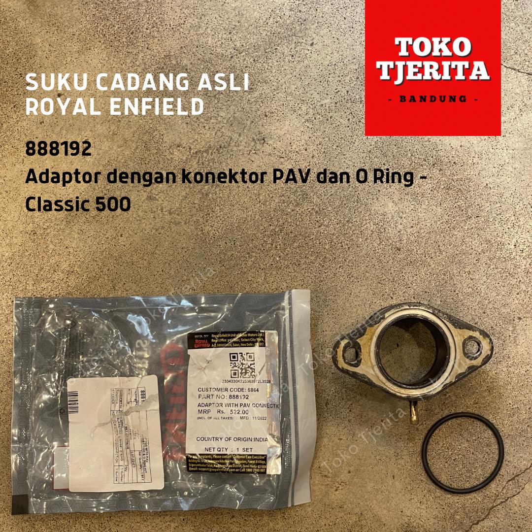 Adaptor Konektor PAV Classic 500 Karet Manipul 888192 Royal Enfield