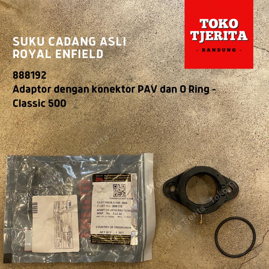 Adaptor Konektor PAV Classic 500 Karet Manipul 888192 Royal Enfield