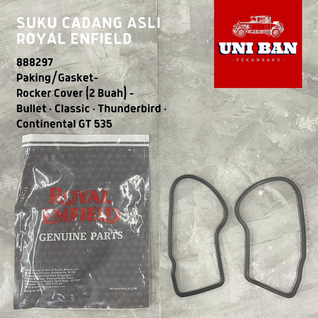 Gasket (2 Buah) Rocker Cover Classic 888297 Paking Royal Enfield ASLI
