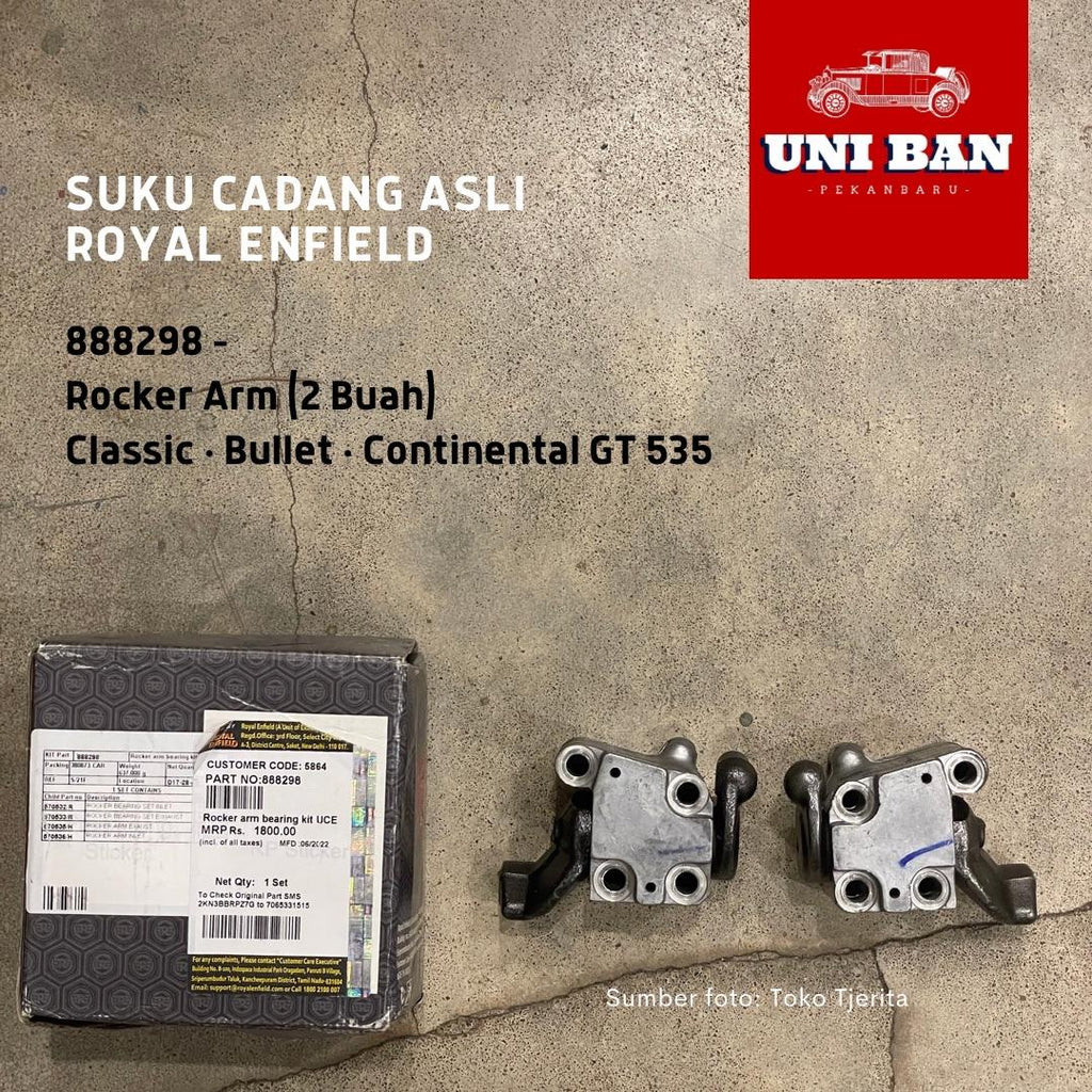 Rocker Arm Kiri Kanan Classic Bullet GT 535 888298 Royal Enfield ASLI